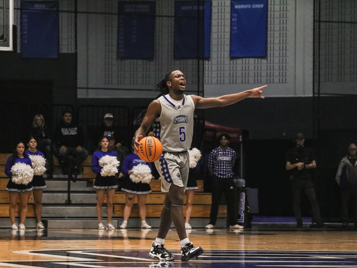 Trevor directing the offense