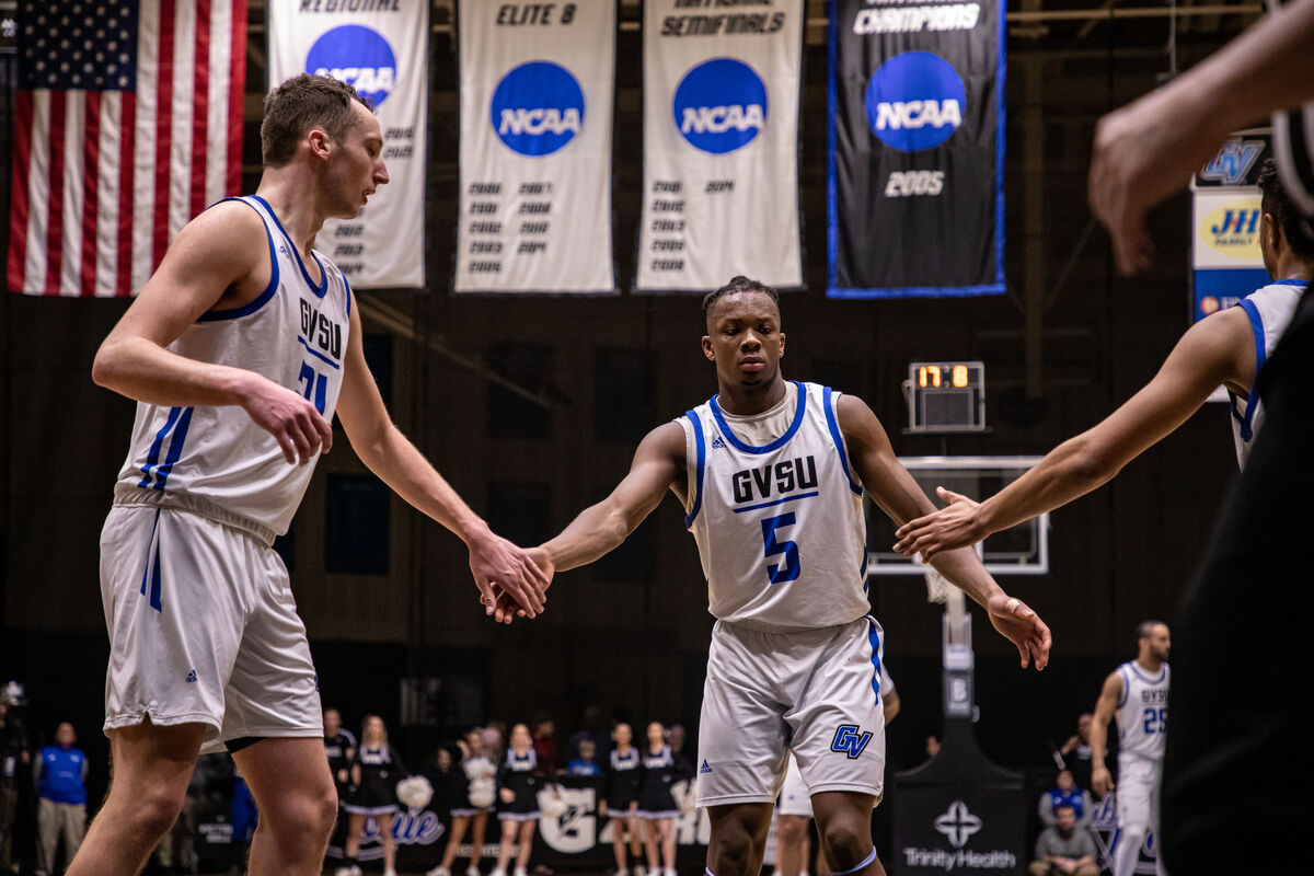 Trevor teammate high-five